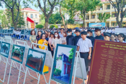 Trường THPT Triệu Quang Phục phối hợp với Bảo tàng Hưng Yên tổ chức triển lãm ảnh ... 26/09/22