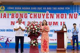 ẤN TƯỢNG, SÔI ĐỘNG GIẢI BÓNG CHUYỀN HƠI NỮ CÔNG ĐOÀN VIÊN CỤM II NĂM 2022 03/10/22