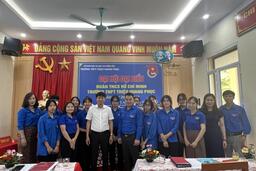 ĐẠI HỘI ĐOÀN TRƯỜNG THPT TRIỆU QUANG PHỤC NHIỆM KỲ 2022 – 2023 05/10/22