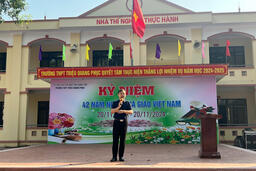 GIÁO DỤC KÝ NĂNG SỐNG CHỦ ĐỀ: TRI ÂN THẦY CÔ NHÂN NGÀY NHÀ GIÁO VIỆT NAM 20/11/2024 11/11/24