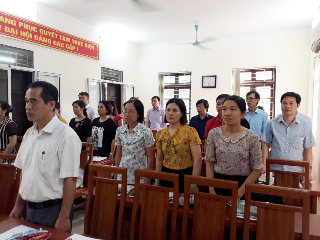 Trường THPT Triệu Quang Phục với công tác phát triển đảng viên 10/06/20