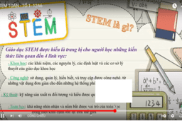 BÀI HỌC STEM –TOÁN 12 30/11/21