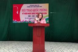 HỘI THAO QUỐC PHÒNG – AN NINH TRƯỜNG THPT TRIỆU QUANG PHỤC 28/12/20