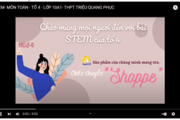 BÀI HỌC STEM –TOÁN 10A1 30/11/21