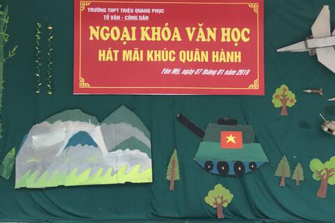 Ngoại khóa Văn học 2019: "Hát mãi khúc quân hành"