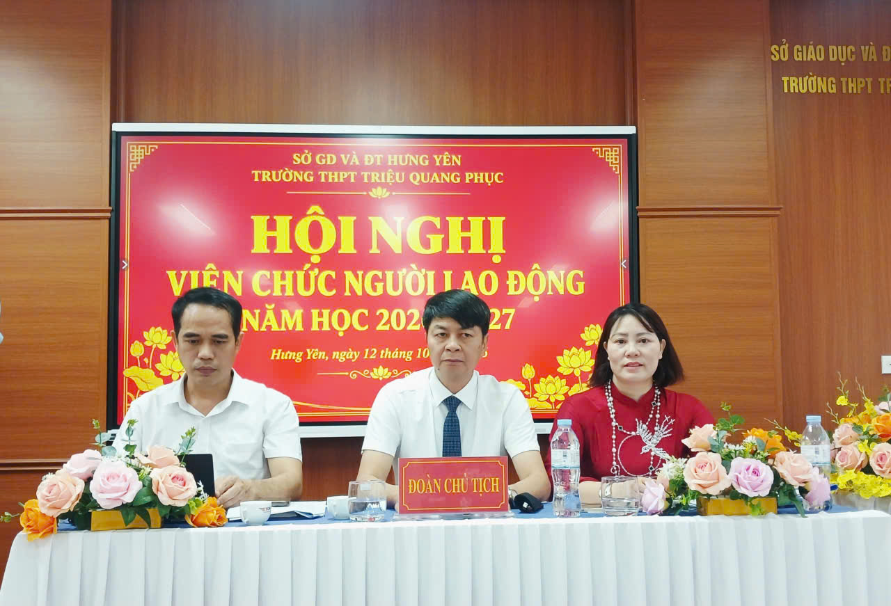 <a href='https://c3tqp.sogddt.hungyen.gov.vn/tin-tuc/hoi-nghi-vien-chuc-nguoi-lao-dong-truong-thpt-trieu-quang-phuc-nam-hoc-2026-2027.html'>HỘI NGHỊ VIÊN CHỨC, NGƯỜI LAO ĐỘNG TRƯỜNG THPT TRIỆU QUANG PHỤC NĂM HỌC 2026-2027</a>
