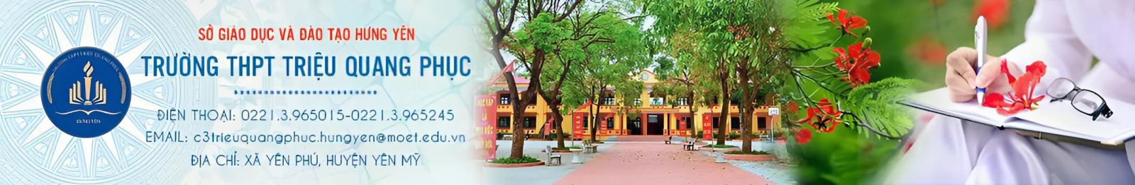 Cổng thông tin điện tử Trường THPT Triệu Quang Phục
